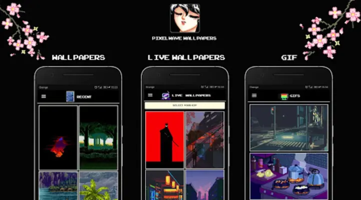 Pixelwave Pixel Art Wallpapers android App screenshot 8